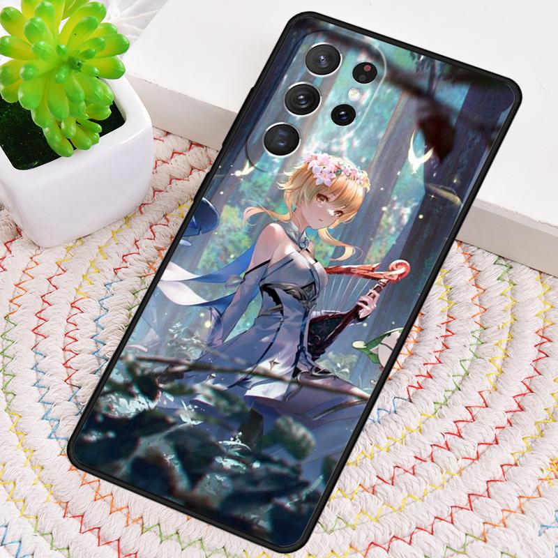 Anime Game Genshin Impact Phone Case for Samsung Galaxy Note 10 Pro S26 Ultra S23 S24 FE S25 S21 S22 PLUS Shockproof Cove