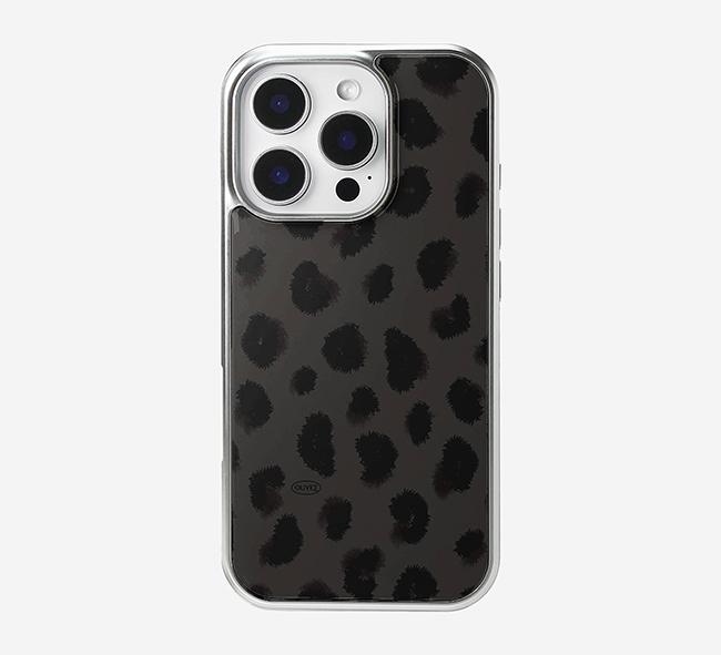 

Black Leopard Print Phone Case for IPhone 17 16e 16 15 14 13 12 11 Air Pro Max X XR XSMAX 8 7 Plus Luxury Clear Soft Back Cover iPhone 12 ProMax