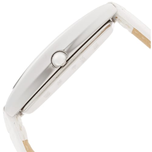 Frank Miura FRANKMIURA Watch, Unit Zero, Commemorative Model for 400 Undefeated Greco-Roman Fights, Leather Strap, Colorful White, FM00K-CRW