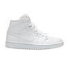 Women's Sneakers Jordan 1 Mid White Snakeskin (Women's) White/White-White
