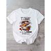 You Don't Have to Be CRAZY"  Women's Fashion Printed Round Neck Short Sleeve T-Shirt, Casual and Comfortable for Daily Wear,Round Neck