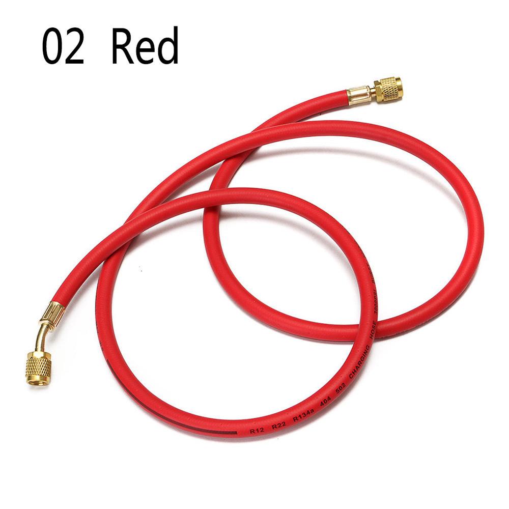 1Pc High Quality Optional Color Refrigeration Charging Hoses 1.5m Air Conditioning R134a HVAC 5FT Car Accessories