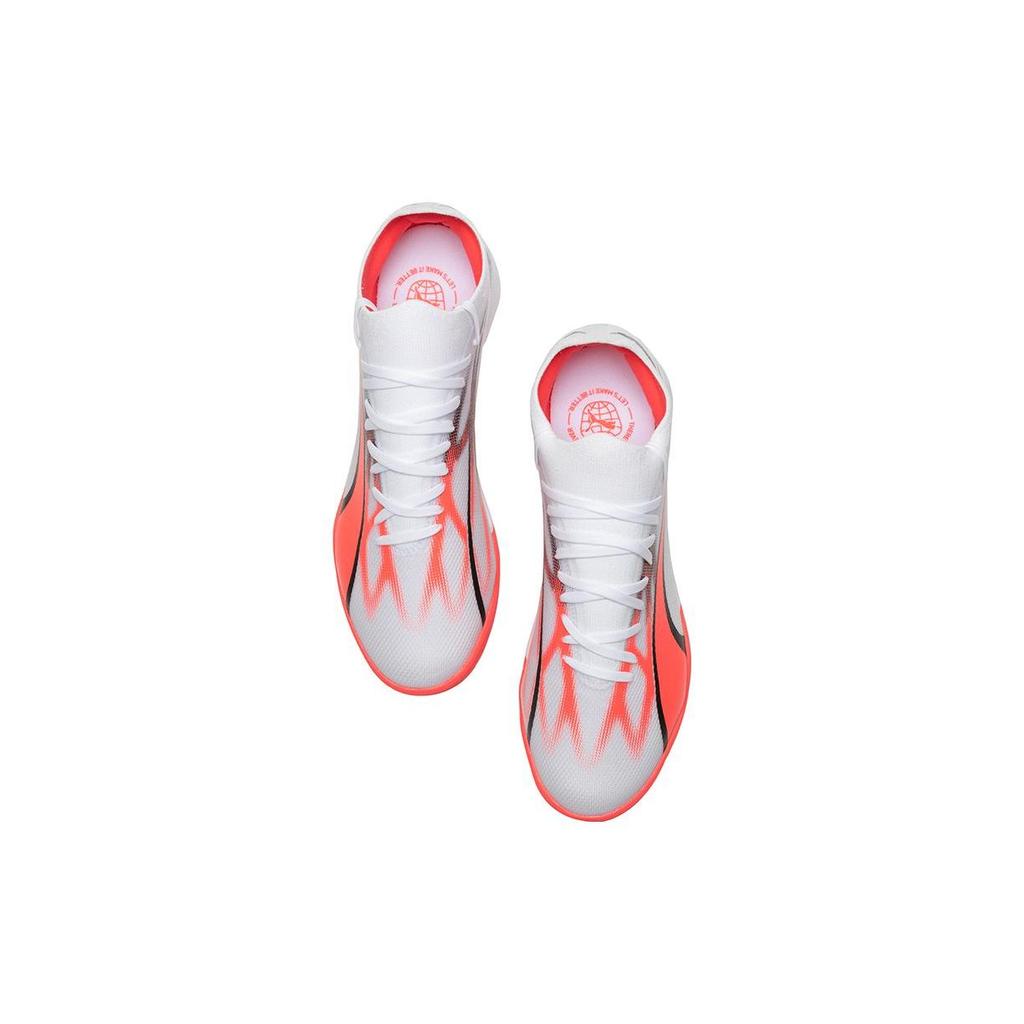 Puma Ultra Match TT Breakthrough Pack Men Sneakers White Black Fire-Orchid 107521-01