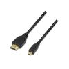 Aisens Aisens A119-0117 Micro Hdmi Cable/ Hdmi Male - Micro Hdmi Male/ Up To 10w/ 720mbps/ 1.8m/ Black