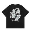2023 summer new ASSC letter snake print new foreign trade short sleeve wholesale youth fashion T-shirt