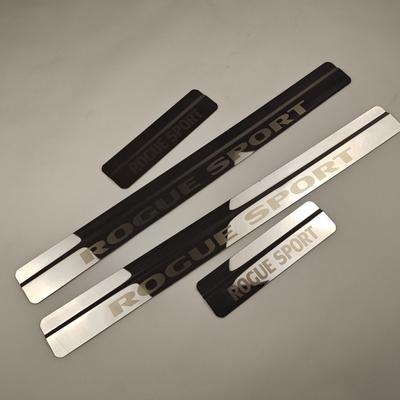 Stainless Steel Door Sill Car Styling For Nissan Rogue SPORT T32 2014-   Pedal Scuff Cover Protector