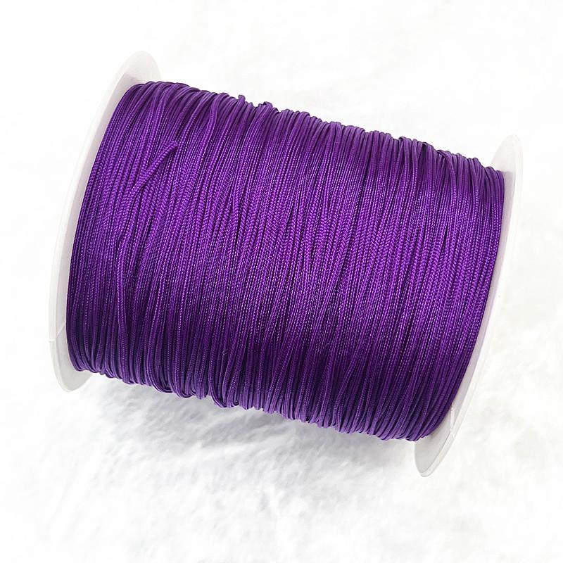 10Meters/lot 1.0mm Nylon Cord Thread Chinese Knot Macrame Cord Bracelet Braided String DIY Tassels Beading String Thread