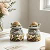 3D Turtle Rock Mold Portable Cute Crafts Tool For DIY Soap Candles Plaster Casting Decoration Flowerpot Vase Ornament
