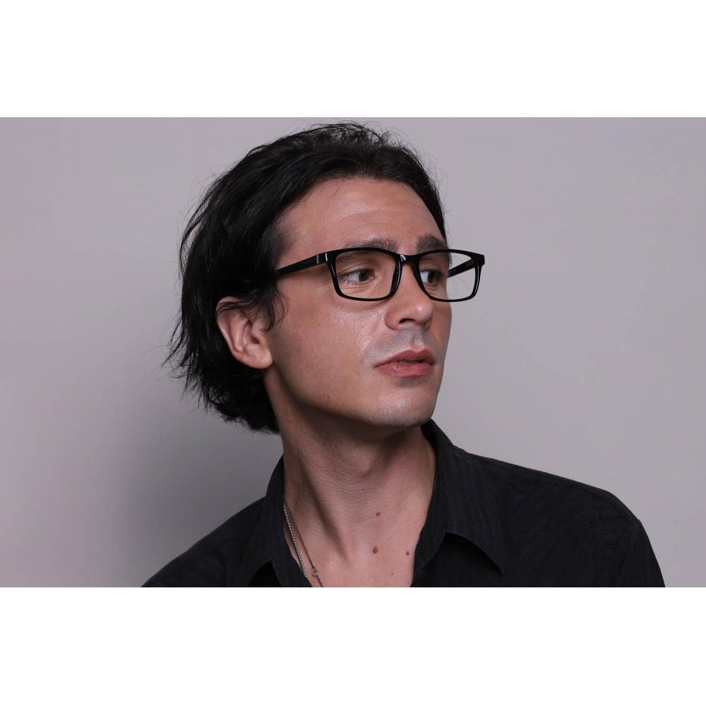 Full Rim Rectangle Black Smartbuy Collection Sandy Cp150 Fashion Unisex Eyeglasses