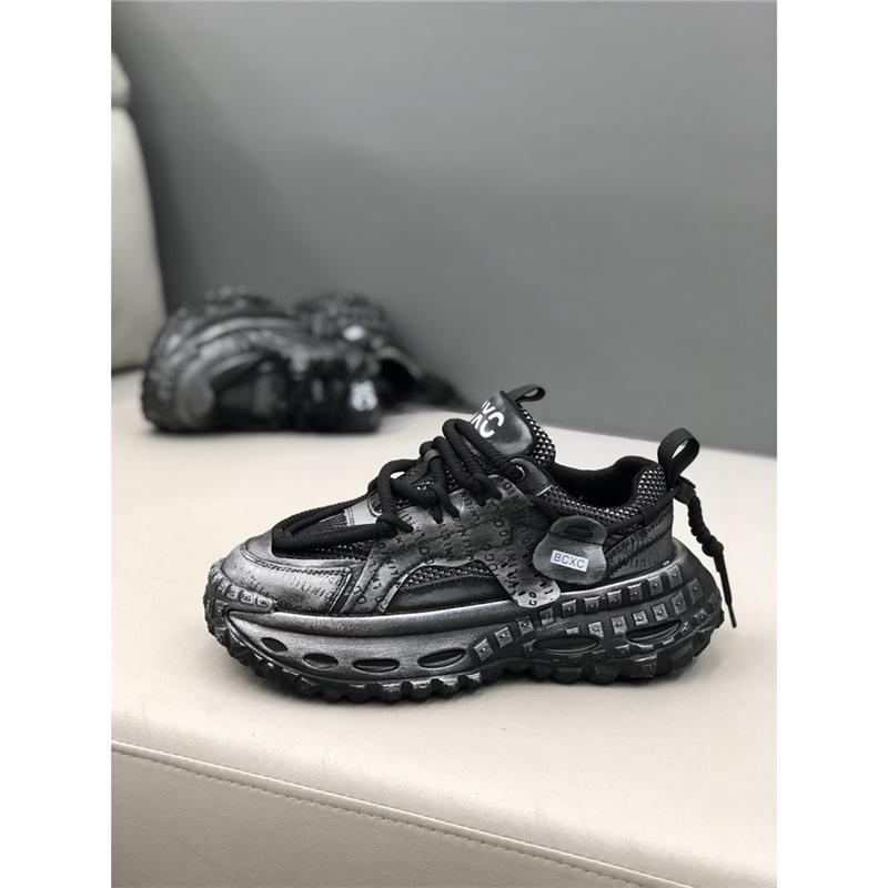 Spring new old mesh design casual platform dad shoes bc