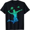 Badminton Player Shuttlecock Boys Kids Unisex Youth TShirt Unisex Clothing Tops Graphic T Shirts Streetwear Camisetas