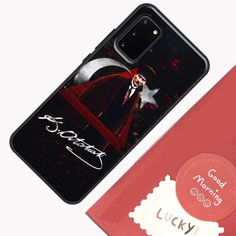 Turkey Mustafa Kemal Ataturk Phone Case For Samsung Galaxy S23 S26 Ultra S20 S21 S22 S24 S25 Plus S10 S25 FE Cover Shell