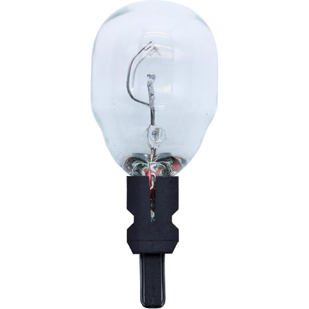 WT21/7W Halogen Bulbs 12V OEM Standard Replacement Rear Brake Tail Turn Signal Lights Long Life, Pack of 2