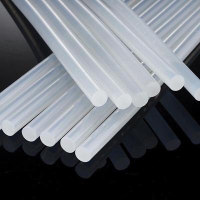 Bâtonnets de colle thermofusible EVA Jaune Transparent Haute Viscosité 7 mm pour Pistolets à Colle Manuels