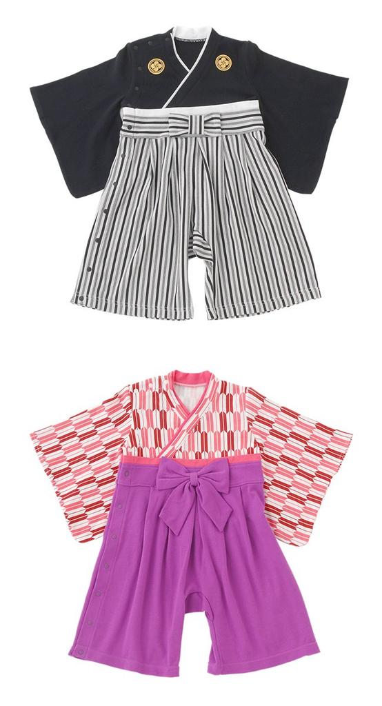 Chuckle Baby Tino Tino Hakama All Purple 90cm [18SS] P2523-90-80