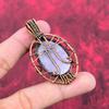 Tree Of Life Purpurite Pendant Copper Wire Wrapped Pendant Handmade Pendant Unique Copper Jewelry Natural Gemstone Pendant Anniversary Gifts