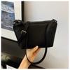 Fashion High-end Bag Women's Autumn and Winter New Niche Simple Small Square Bag Soft Leather Messenger Bag