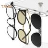 360 Degrees Rotating Sunglasses Organizer Single/Dual Layer Clear Acrylic Glasses Storage Rack Space Saving Heavy Duty Eyewear Display Stand Holder