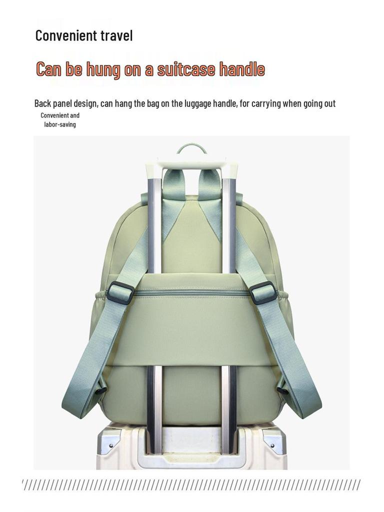 Multifunctional Women's Travel Backpack: Lightweight, Large Capacity, Shoulder Bag & Casual Handbag