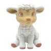 Sheep Desktop Decoration 3D Printed Figurine, Mini Statue for Desk Decor, Small Animal Figurine Sitting Lamp Sculpture Ornament, Gift Lovers PLA