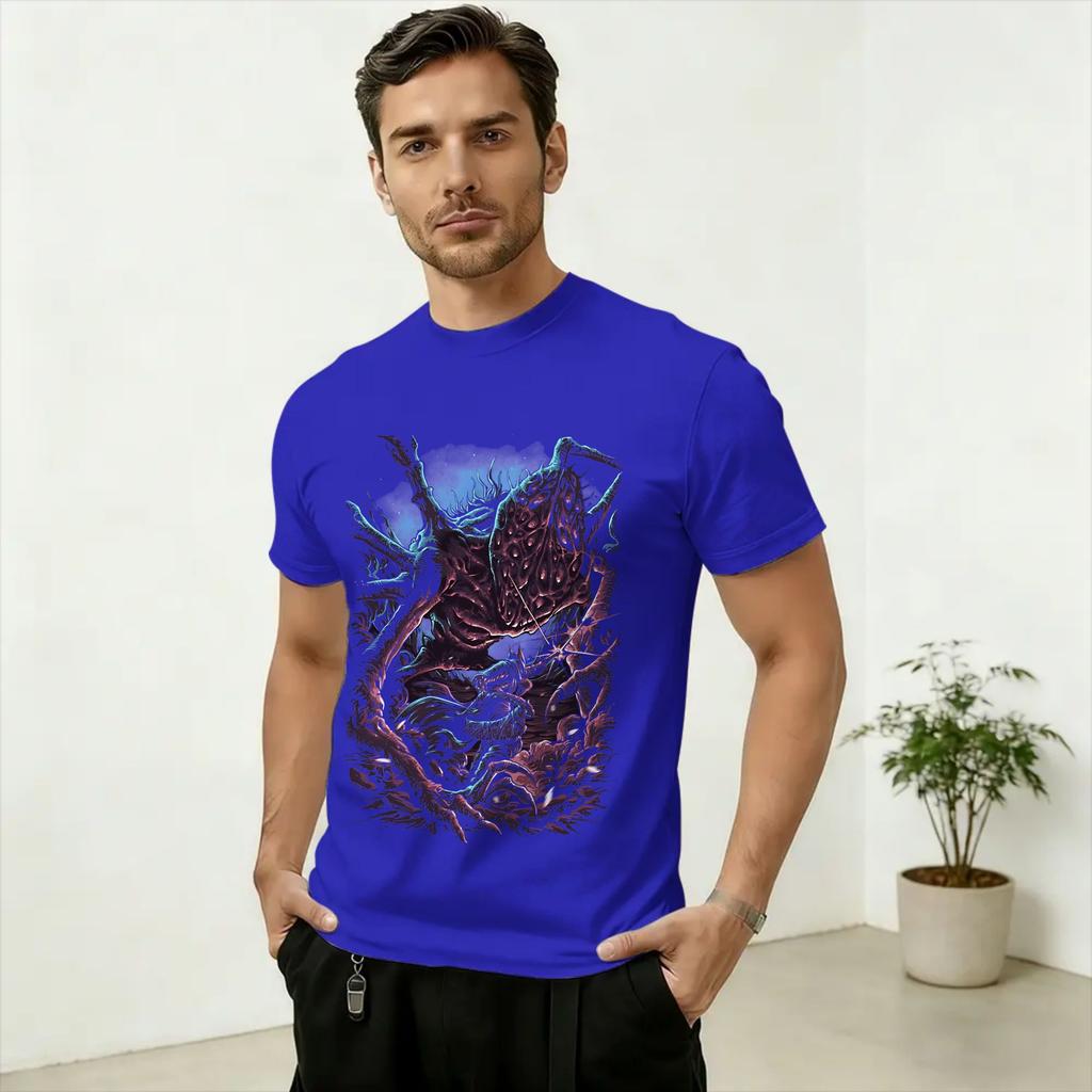 Unisex TShirt Monsters Hunters Palico Wilds Fun 100 Cotton Tees Short Sleeve T Shirt O Neck Clothes Gift Idea