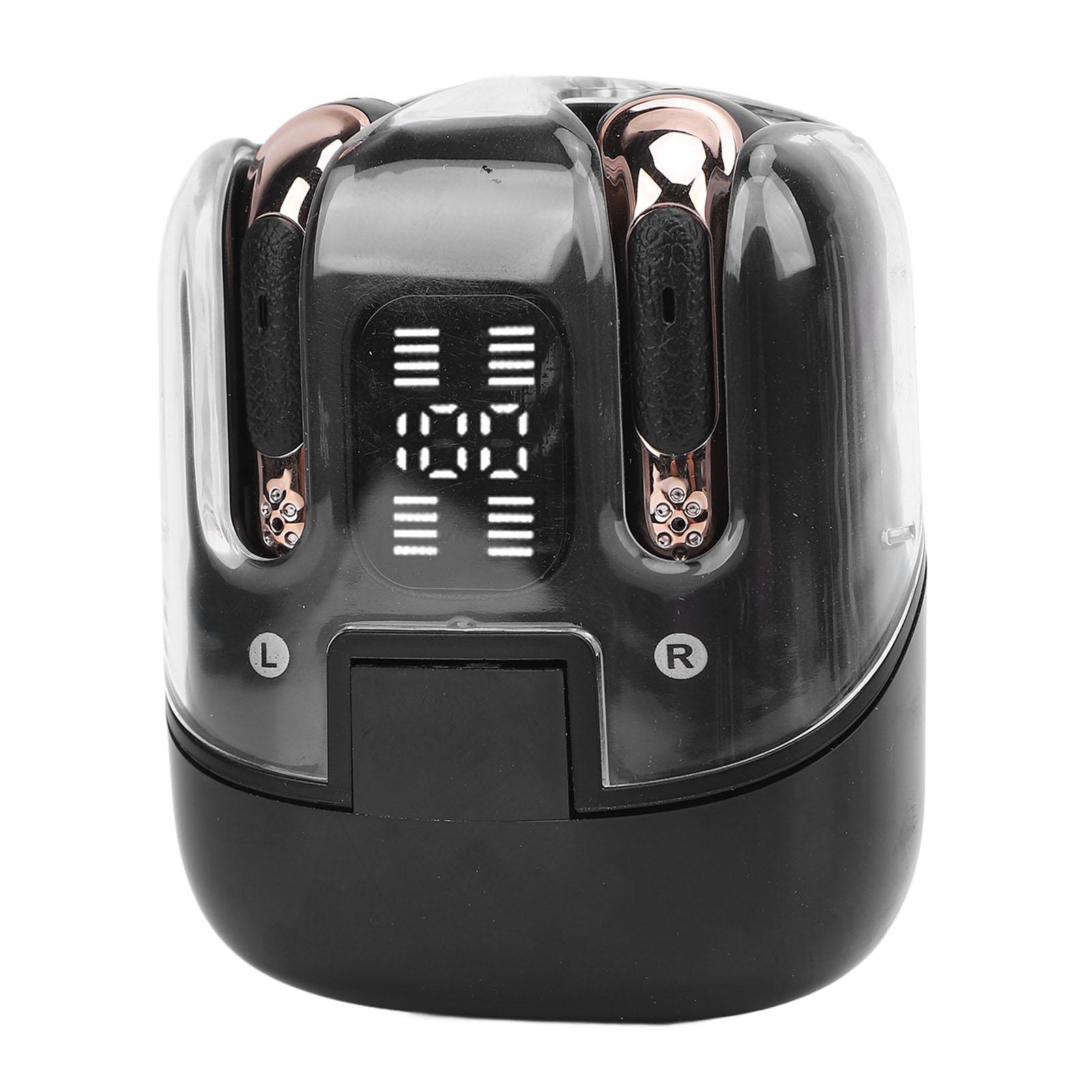 

2 Pack Wireless Earbuds Digital LED Display Independent Connection Low Latency Bluetooth 5.4 чёрный