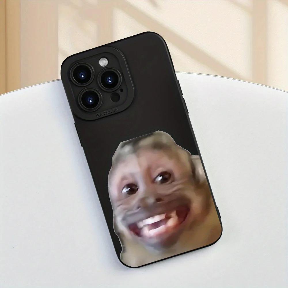 

Meme Monkey Using Phone Funny Art Phone Case for iPhone 17 16 15 14 13 12 11 Series Pro Max Plus Double Layer Protection iphone 11 ProMax