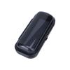 Gray Plastic Marine Radio Panel Cover with Rounded Profile and Visible Window Area for Boat Receiver Face Coverage in Marine Installations, 1 Set
