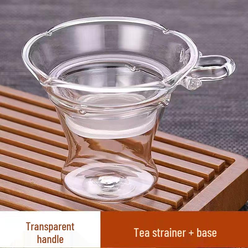 High Temperature Resistant Mesh Screen Glass Tea Infuser Set