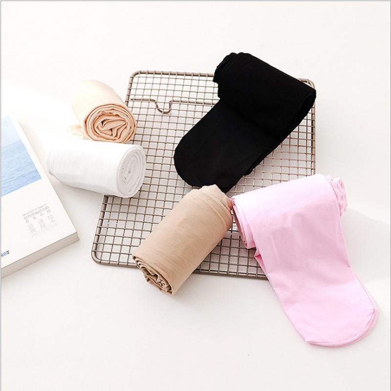 Children's Thin Velvet Dance Tights, Anti-Pilling White Ballet Pants and Socks