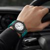 For Swatch X Royal Pop Stainless Steel Watch Case Wear Resist Silicone Sport Replacement Band for Sport Activities Daily Commute