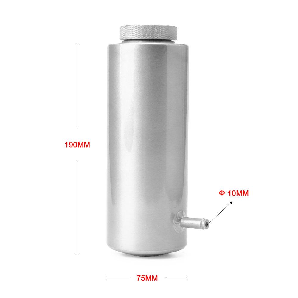 800ML Universeller Kühlerflüssigkeits-Kühlungs-Aluminium-Auffangbehälter Überlaufbehälter TT101142