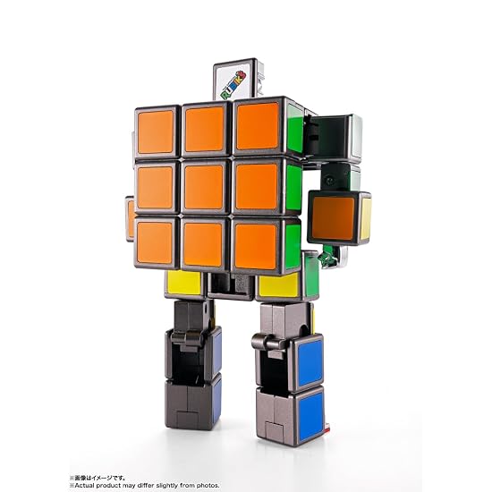 Chogokin Rubik's Cube Robo The Rubik's Cube Robot Bandai Tamashii Official - Image 2