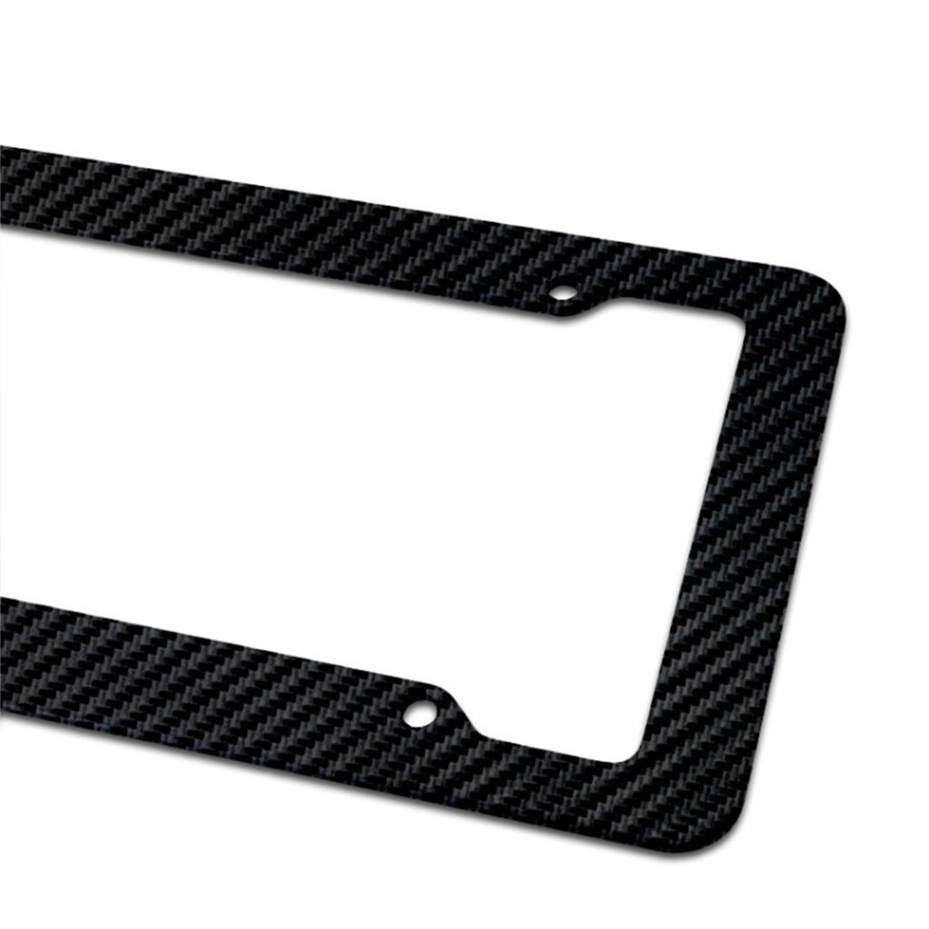 31cm x 16cm Standard-Aluminiumlegierung 4-Loch Kennzeichenhalter passend für amerikanisches Auto Kennzeichenhalter Rahmen 6
