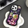 Spiel GI Kuki Shinobu Handyhülle für iPhone 17 16 15 14 13 12 11 Air Pro Max Plus Wellige Kante TPU Bunte Hülle Smartphone