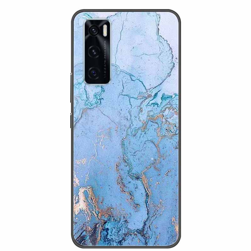 For Vivo V20 SE Case Marble Silicone Soft TPU Bumper Cover Coque For Vivo V20 SE Back Cover Cases for VivoV20 SE V20SE V 20 SE