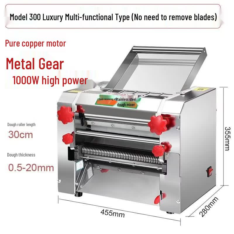 OLOEY Electric Stainless Steel Pasta Maker