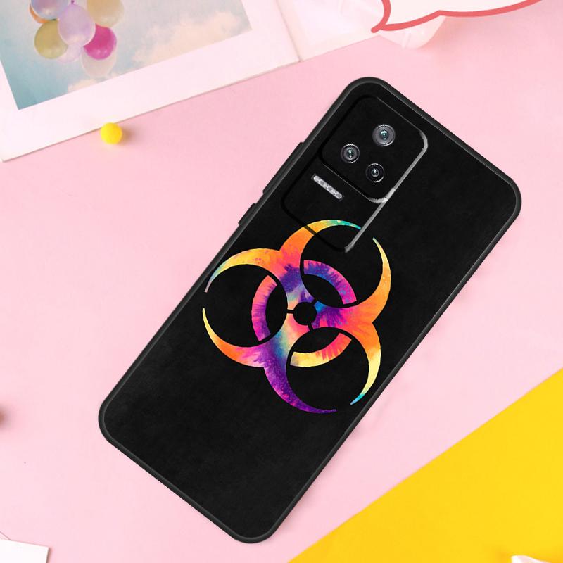 Biohazard Symbol Logo Case For Xiaomi 13 14 Ultra 12 Lite 11T 12T 13T Pro POCO M6 Pro X6 X5 X3 F3 F5 M5s Cover