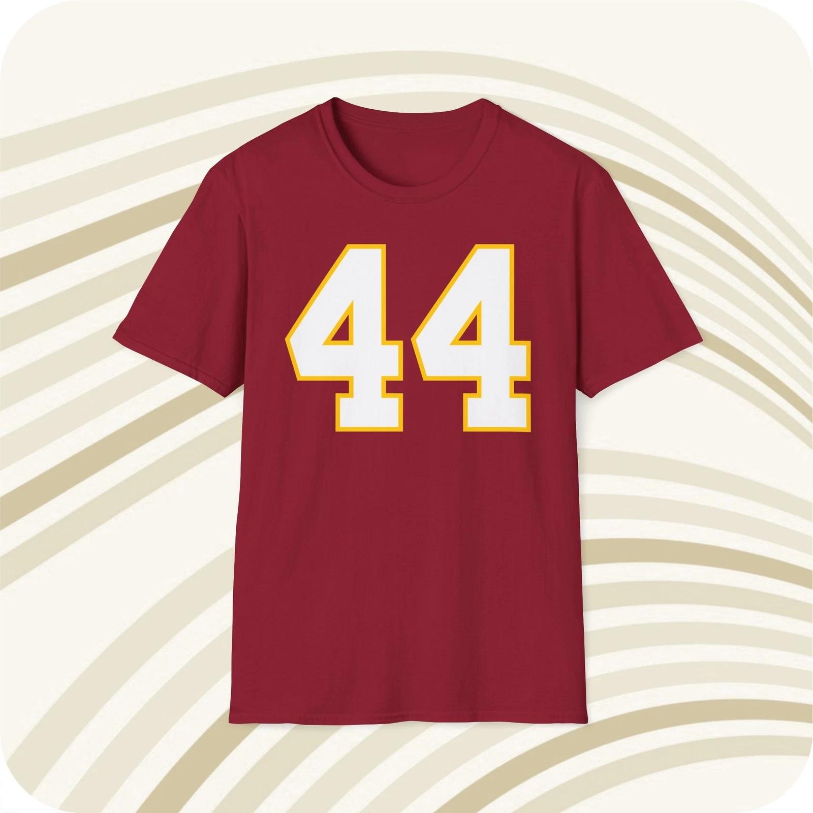 

Футболка с джерси Джона Риггинса Washington Commanders NFL #44 - Печать спереди и сзади L