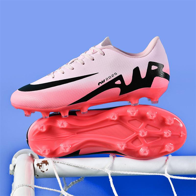 New Adult Football Shoes Ronaldo Boys and Girls Children Students Long Nails AG Broken Nails TF Professional Training