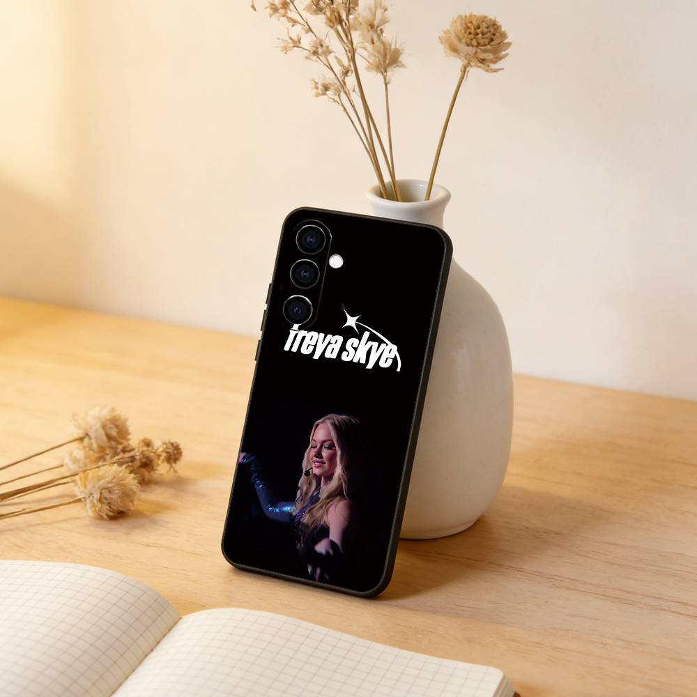

F-Freya Skye S-Singer Phone Case For Samsung Galaxy A73,A72,A71,A70,A53,A52,A51,Others Soft Black Cover Samsung a20s