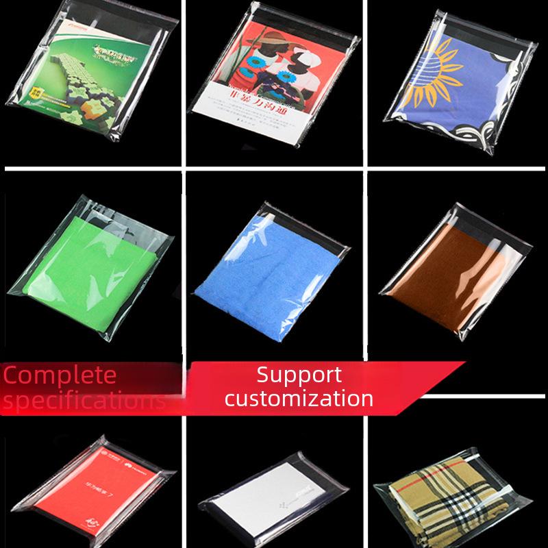 Transparent OPP Self-Adhesive Bag – 9x17 Cm for 5-Inch Photos and Cards