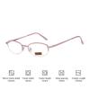 Anti-fatigue Reading Glasses Women HD Lens Metal Frame Presbyopic EyeGlasses High Quality Fashion Eyewear +1.0 To +4.0