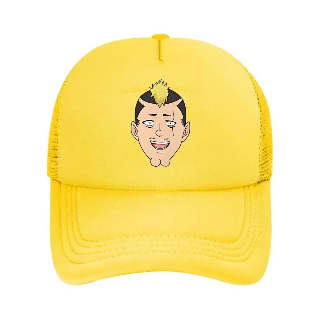 Anime Face Manga - Inspired, Character Expression Design Mesh Baseball Cap