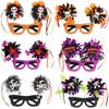 Lametta Halloween Brille Festliche Brille Karneval Halloween Party Dekorationen