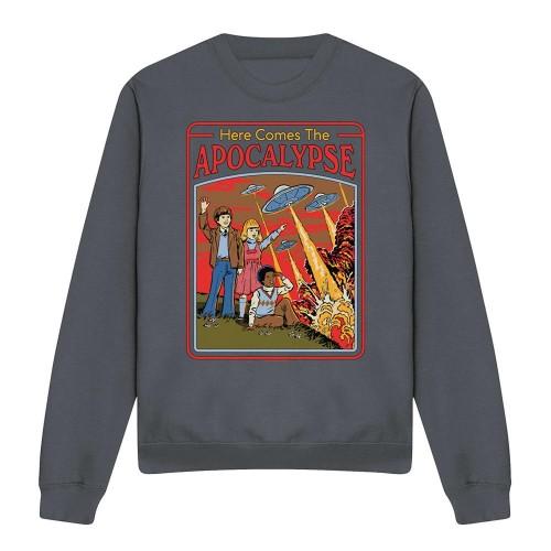 Steven Rhodes Unisex Adult Here Comes The Apocalypse Sweatshirt