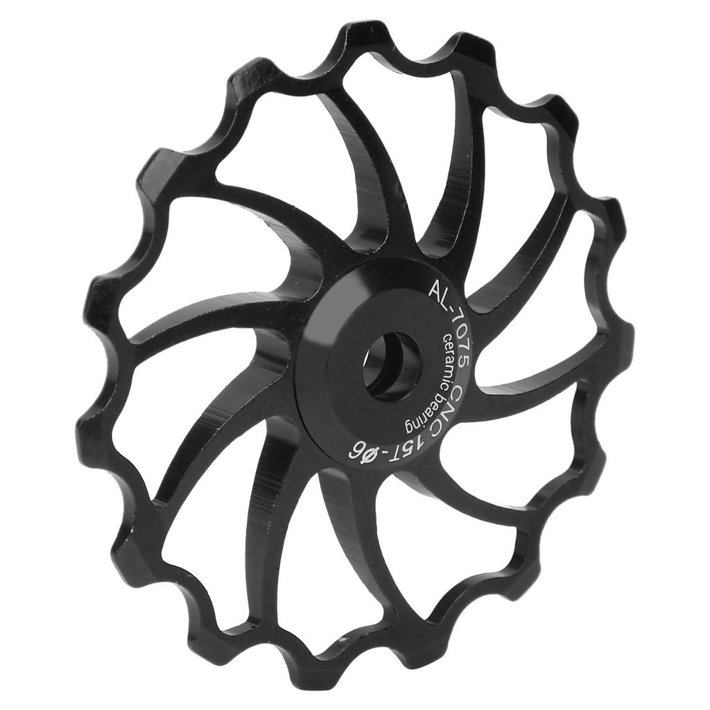 15T Bike Aluminium Alloy   Roller Ceramic Bea  Mountain   Rear Derailleur Pulley