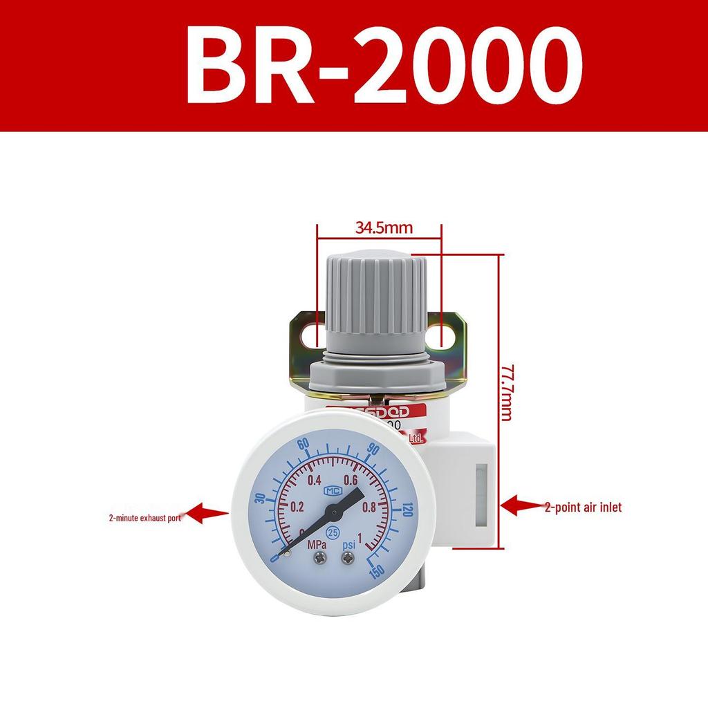 AFC2000 AFR BFC AR BR Air Compressor Oil-Water Separator Filter 2/3 Piece