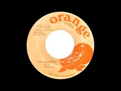 

7inch Record HUGH KING Cali Country NONE Orange 1977 Jamaica Reggae Ska Dub Used