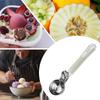 Ice Cream Scoop Stainless Steel Nonstick Anti-Freeze Scooper Spoon Baller For Kitchens Bakeries Buffets Desserts Meatball Cookie
